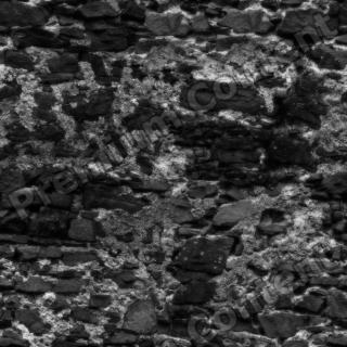 Seamless Textures of Wall Stones + Normal & Bump Mapping